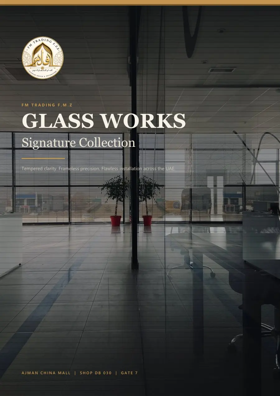 Cover of the FM Trading glass works catalogue
